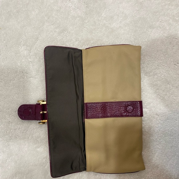 BCBG Max Azria buckle detail clutch - Picture 4 of 10